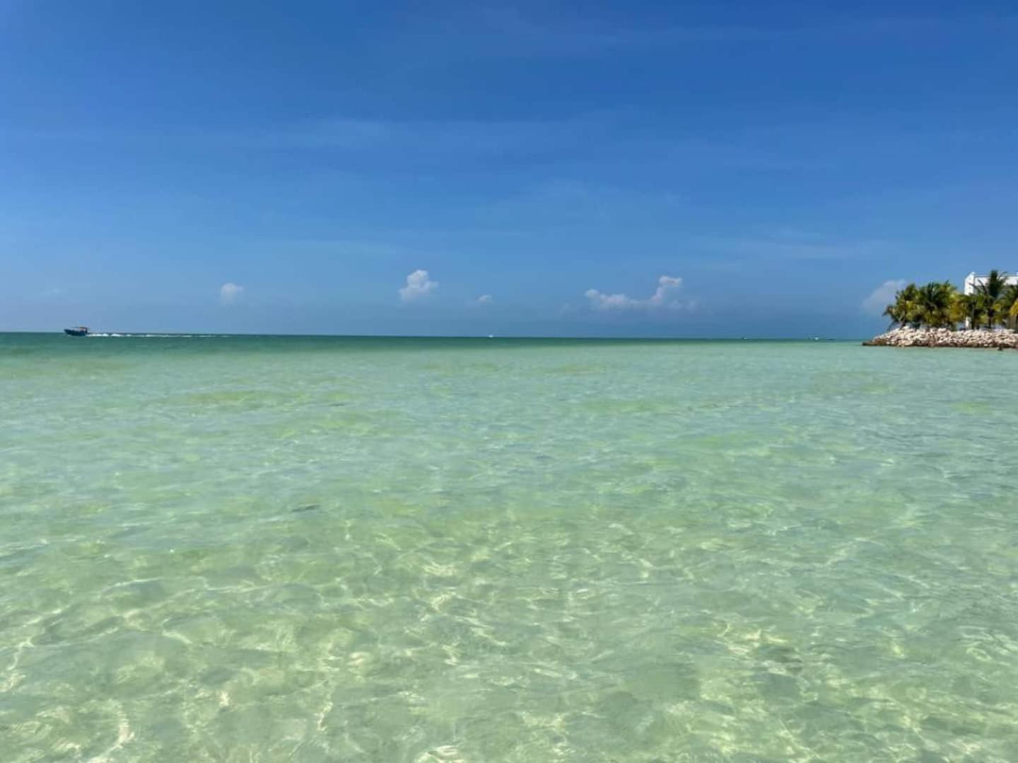 Hermoso Departamento Con Vista Al Mar جزيرة هول بوكس المظهر الخارجي الصورة